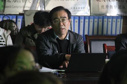 明清小说研究主编徐永斌来校作报告